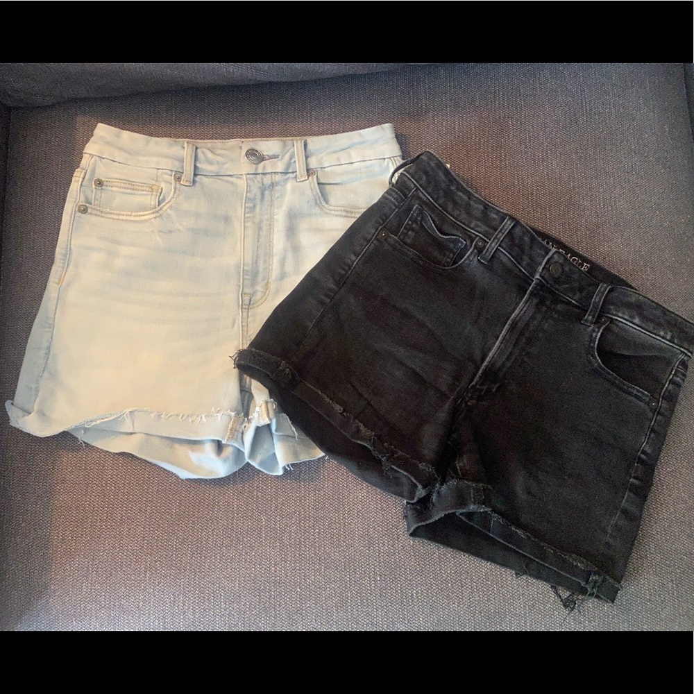 Hi- rise shortie American Eagle shorts 3”